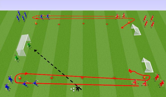 Football/Soccer Session Plan Drill (Colour): Screen 5