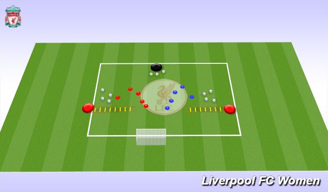 Football/Soccer Session Plan Drill (Colour): Screen 1