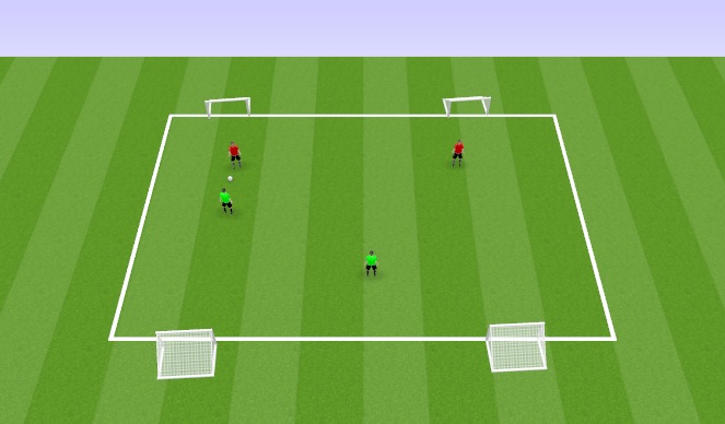 Football/Soccer Session Plan Drill (Colour): Screen 2