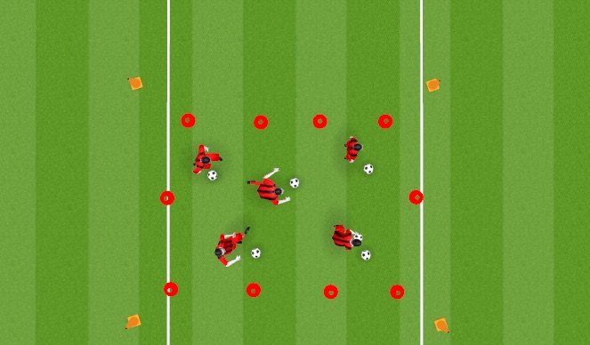 Football/Soccer Session Plan Drill (Colour): Screen 1