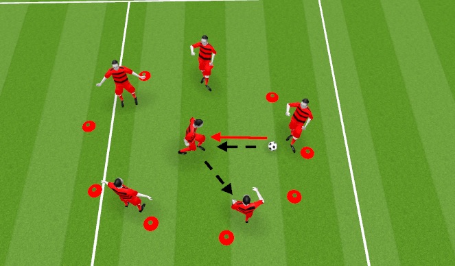 Football/Soccer Session Plan Drill (Colour): Screen 1