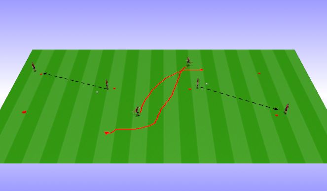 Football/Soccer Session Plan Drill (Colour): Screen 3