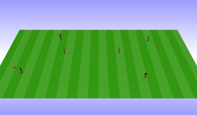 Football/Soccer Session Plan Drill (Colour): Screen 6