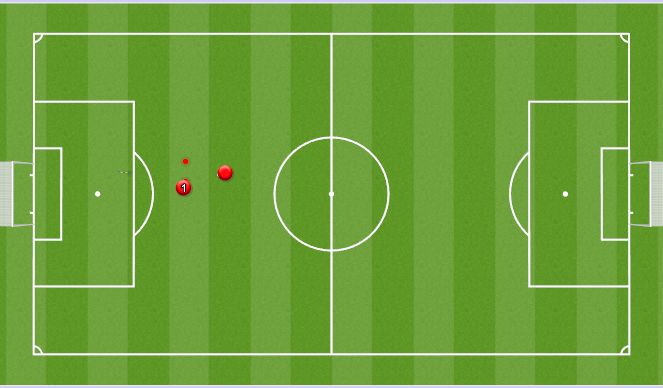 Football/Soccer Session Plan Drill (Colour): Animation 1