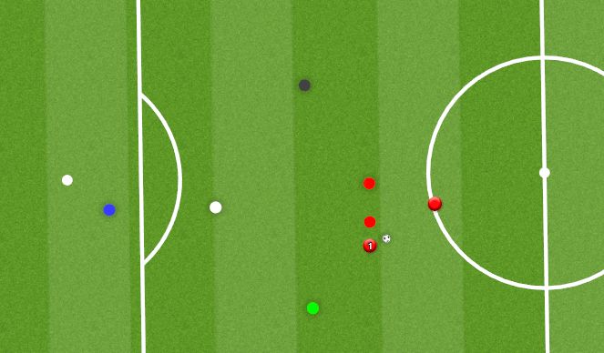 Football/Soccer Session Plan Drill (Colour): Animation 6