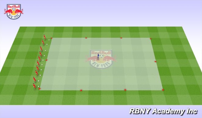 Football/Soccer Session Plan Drill (Colour): SpongeBob