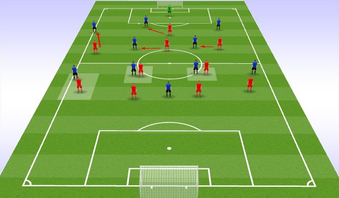 Football/Soccer Session Plan Drill (Colour): Screen 1