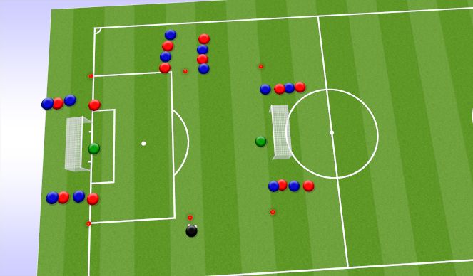 Football/Soccer Session Plan Drill (Colour): Afwerkvorm