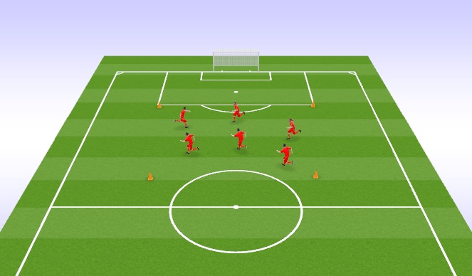 Football/Soccer Session Plan Drill (Colour): Screen 1