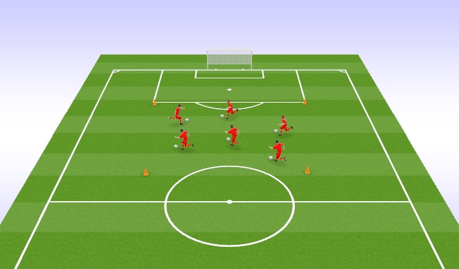 Football/Soccer Session Plan Drill (Colour): Screen 4