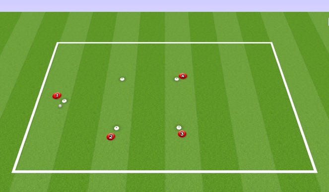 Football/Soccer Session Plan Drill (Colour): Animation 7