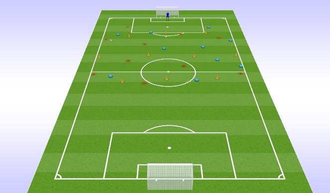 Football/Soccer Session Plan Drill (Colour): Screen 1