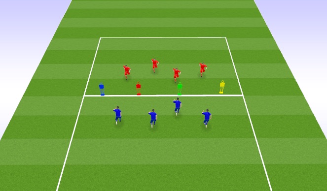 Football/Soccer Session Plan Drill (Colour): Screen 4