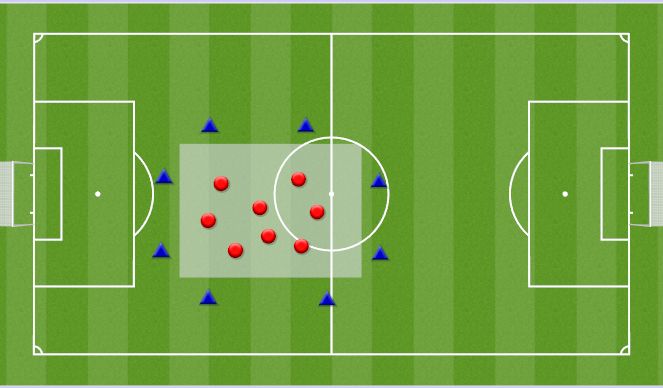 Football/Soccer Session Plan Drill (Colour): Screen 1