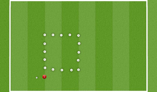 Football/Soccer Session Plan Drill (Colour): Animation 3