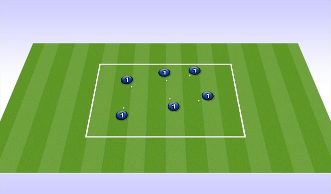 Football/Soccer Session Plan Drill (Colour): Learn Moves