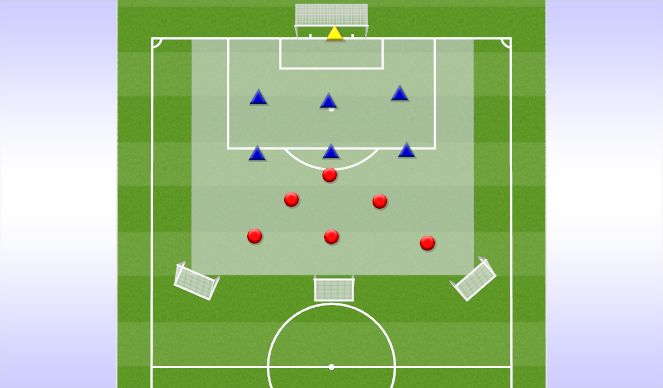 Football/Soccer Session Plan Drill (Colour): Transition Attack