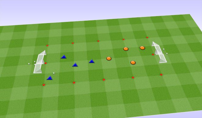 Football/Soccer Session Plan Drill (Colour): Match