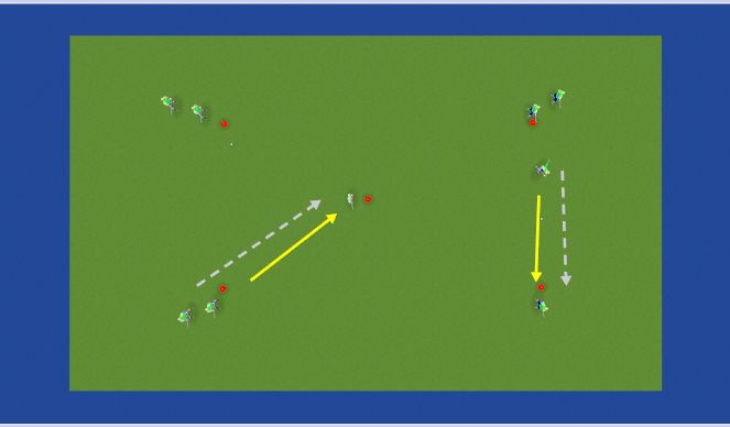 Hockey Session Plan Drill (Colour): Screen 1