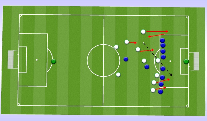 Football/Soccer Session Plan Drill (Colour): Animation 5