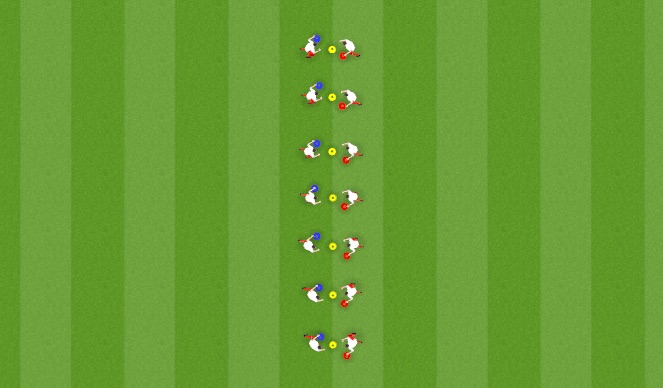 Football/Soccer Session Plan Drill (Colour): Reaction: Place own Cone