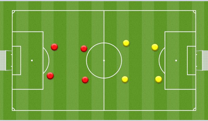 Football/Soccer Session Plan Drill (Colour): SSG 