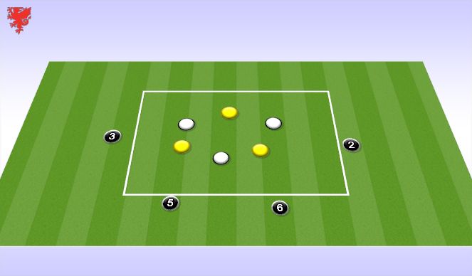 Football/Soccer Session Plan Drill (Colour): Screen 1