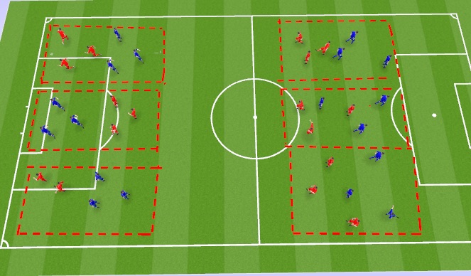 Football/Soccer Session Plan Drill (Colour): Screen 1