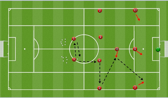 Football/Soccer Session Plan Drill (Colour): Screen 2