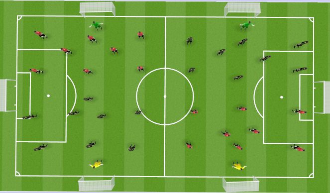 Football/Soccer Session Plan Drill (Colour): Screen 1