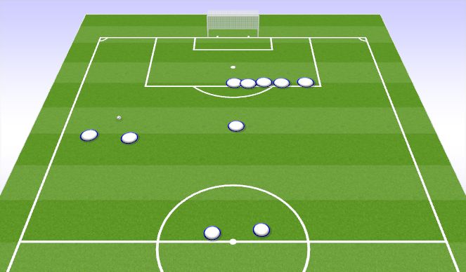 Football/Soccer Session Plan Drill (Colour): Animation 3