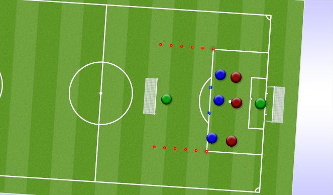 Football/Soccer Session Plan Drill (Colour): Screen 10