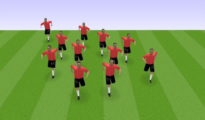 Football/Soccer Session Plan Drill (Colour): Screen 1