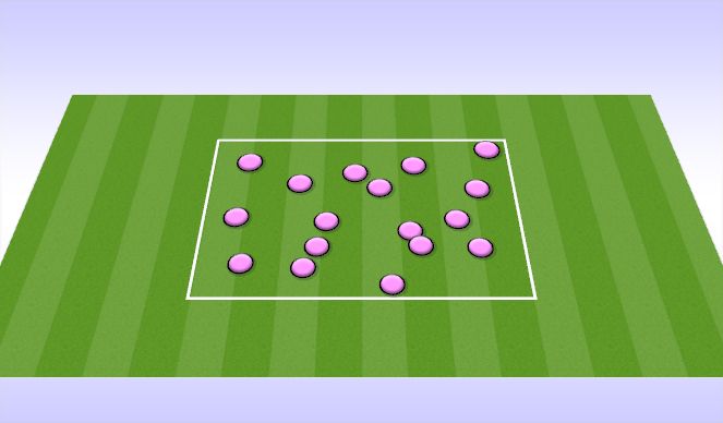 Football/Soccer Session Plan Drill (Colour): Screen 1