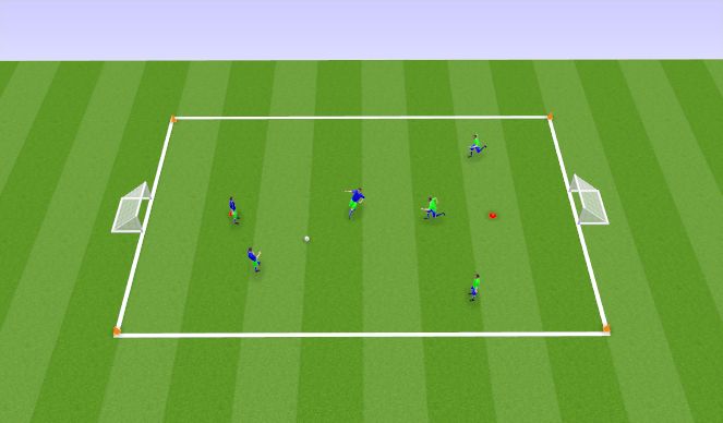 Football/Soccer Session Plan Drill (Colour): Part 1