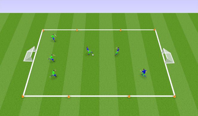 Football/Soccer Session Plan Drill (Colour): Part 4