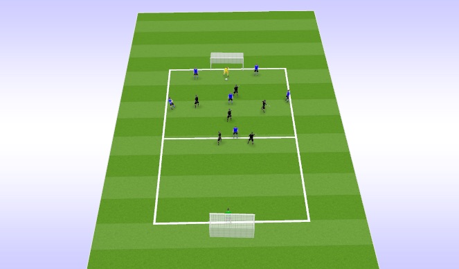 Football/Soccer Session Plan Drill (Colour): Screen 4