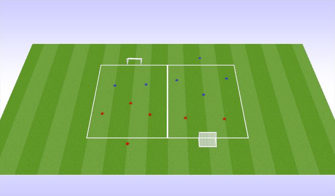 Football/Soccer Session Plan Drill (Colour): Activity