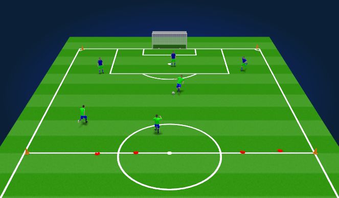 Football/Soccer Session Plan Drill (Colour): Part 3