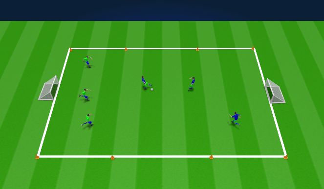 Football/Soccer Session Plan Drill (Colour): Part 4