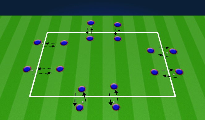 Football/Soccer Session Plan Drill (Colour): Screen 1