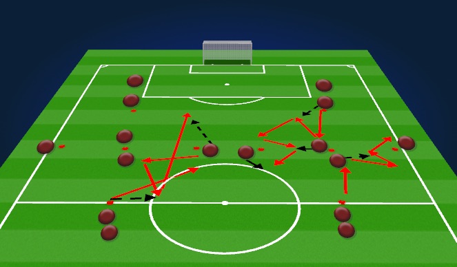 Football/Soccer Session Plan Drill (Colour): Screen 1