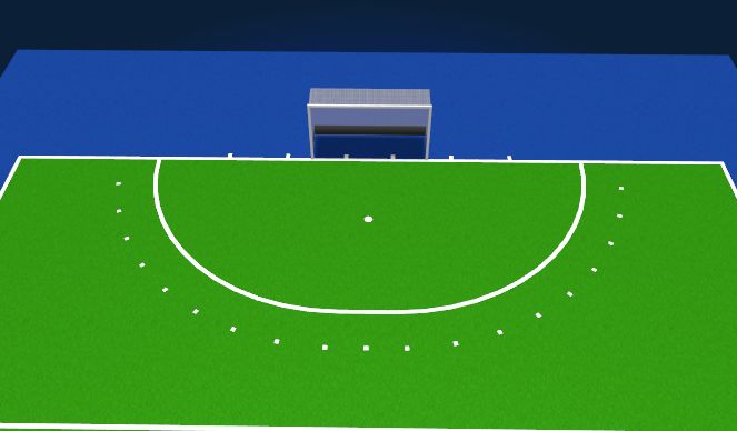 Hockey Session Plan Drill (Colour): Screen 7