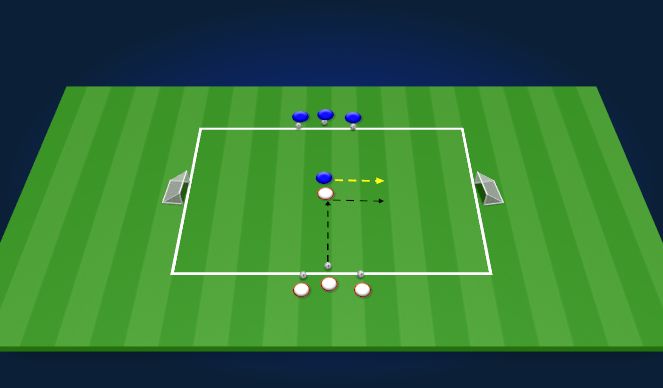 Football/Soccer Session Plan Drill (Colour): Screen 1