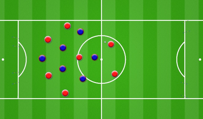 Football/Soccer Session Plan Drill (Colour): Screen 3