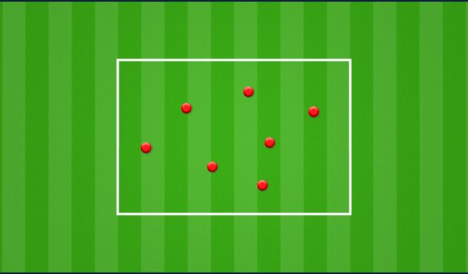 Football/Soccer Session Plan Drill (Colour): juggling