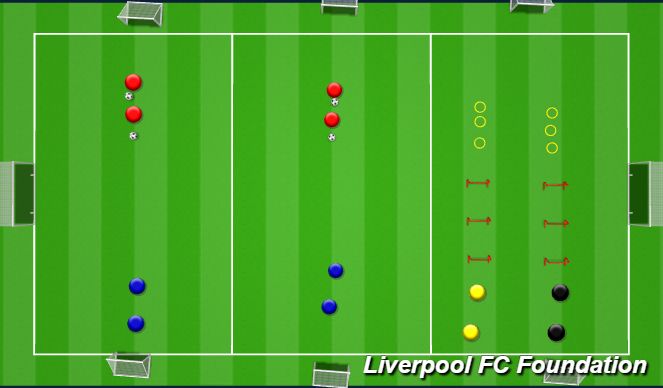 Football/Soccer Session Plan Drill (Colour): Screen 1