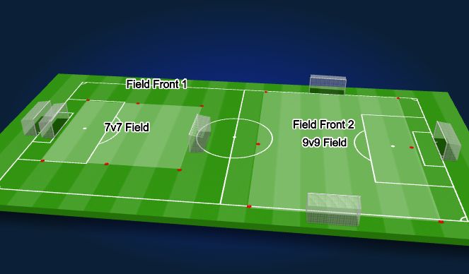 Football/Soccer Session Plan Drill (Colour): Saturday Frendly Games