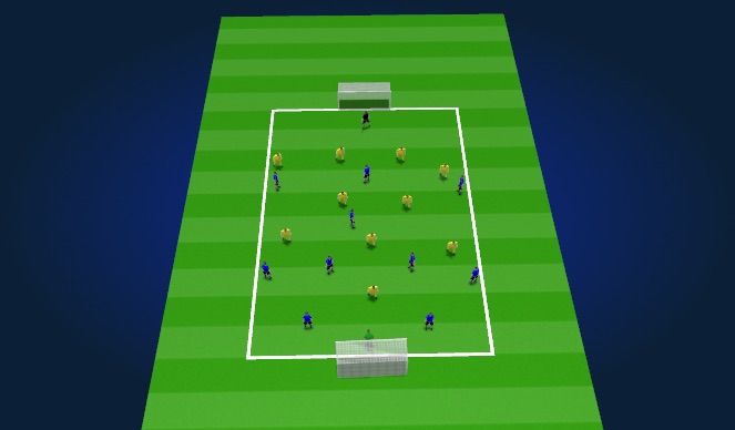 Football/Soccer Session Plan Drill (Colour): Screen 3