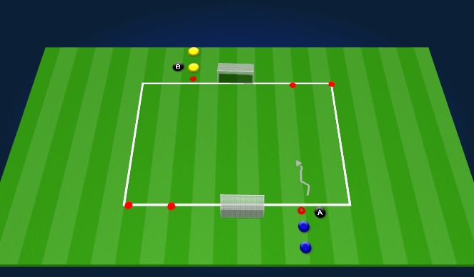 Football/Soccer Session Plan Drill (Colour): Screen 3